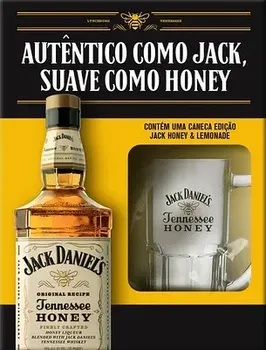 KIT WHISKY JACK DANIELS 1L HONEY