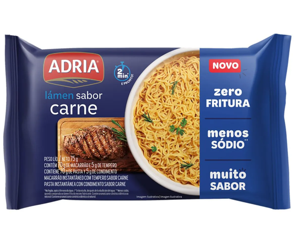 LAMEN ADRIA 75G CARNE