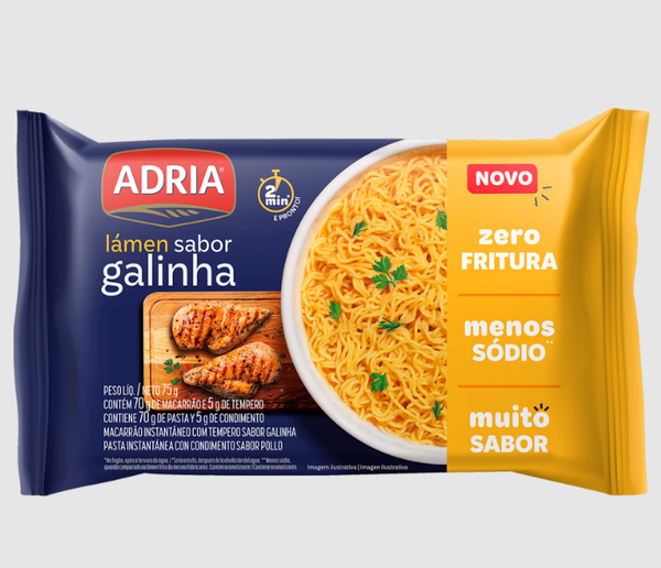 LAMEN ADRIA 75G GALINHA