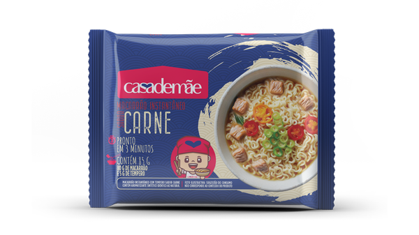 LAMEN CASA DE MÃE 85G CARNE