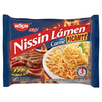 LAMEN NISSIN 85G CARNE PICANTE