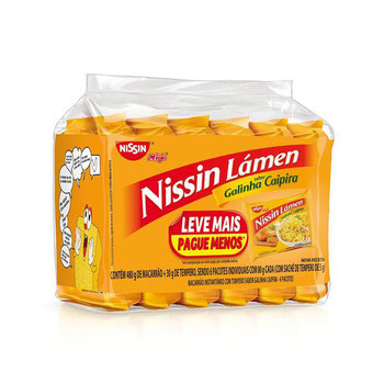 LÁMEN NISSIN 85G LEVE+ PAGUE- GALINHA CAIPIRA