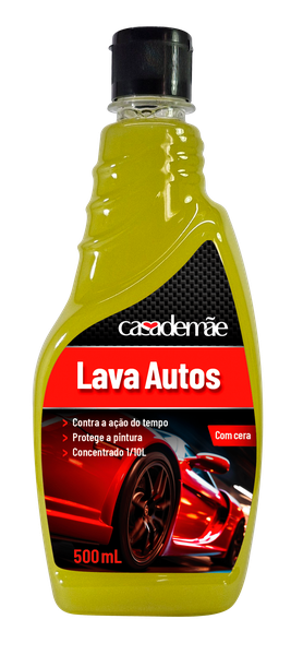 LAVA AUTO CASA DE MÃE 500ML C/CERA