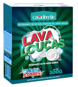 LAVA LOUÇAS CASA DE MÃE 500G PÓ