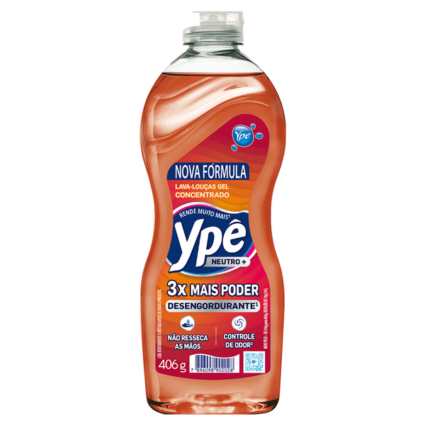 LAVA LOUÇAS GEL YPÊ CONCENTRADO 406G NEO SENSES