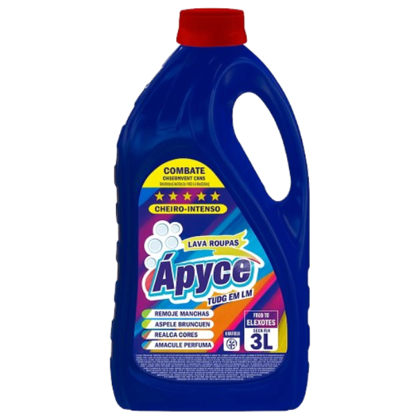 LAVA ROUPAS APYCE LIQUIDO 3L TUDO EM UM