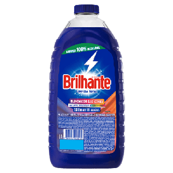 LAVA ROUPAS BRILHANTE LIQUIDO 1,8L LIMPEZA TOTAL