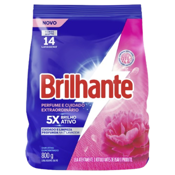 LAVA ROUPAS BRILHANTE PÓ 800G SC CUIDADO EXTRAORDINARIO
