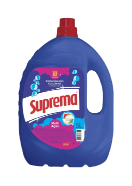 LAVA ROUPAS SUPREMA LIQUIDO 5L MULTI AÇÃO