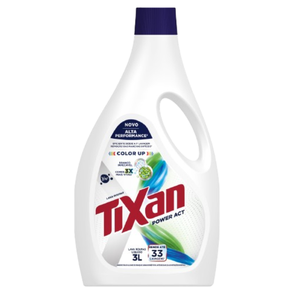 LAVA ROUPAS TIXAN LÍQUIDO 3L POWER ACT