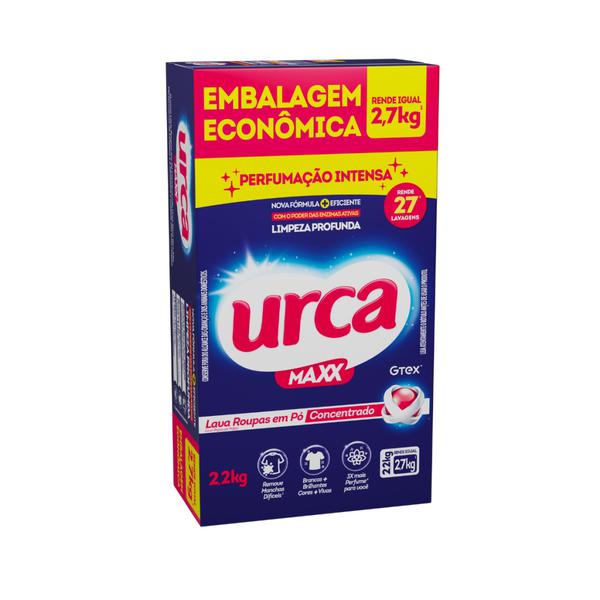 LAVA ROUPAS URCA PÓ 2,2KG CX