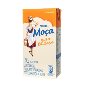 LEITE CONDENSADO MOÇA 395G TP SEMI DESNATADO ZERO LACTOSE