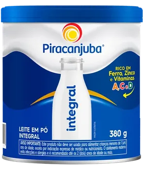 LEITE PÓ PIRACANJUBA 380G LT INTEGRAL INSTANTÂNEO