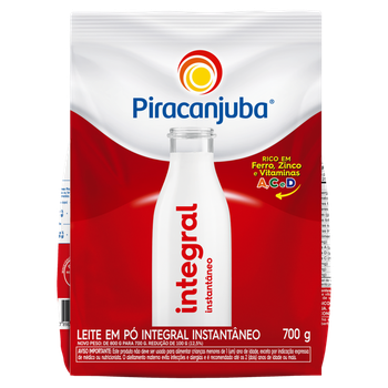 LEITE PÓ PIRACANJUBA 700G POUCH INSTANTÂNEO