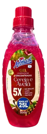 LIMPADOR AROMASIL PERFUMADO 1L CEREJA E AVELÃ
