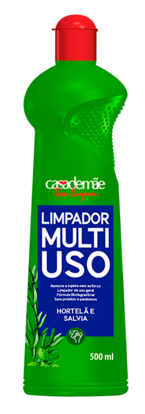 LIMPADOR CASA DE MÃE MULTIUSO 500ML HORTELÃ/SALVIA