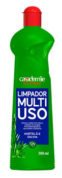 LIMPADOR CASA DE MÃE MULTIUSO 500ML HORTELÃ/SALVIA