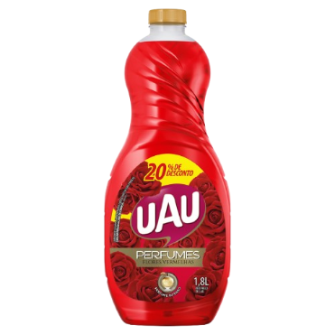 LIMPADOR UAU PERFUMADO 1,8L 20% DESCONTO VERMELHO SEDUÇÃO