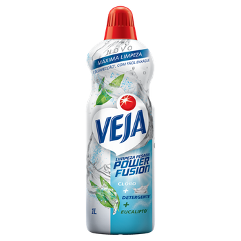 LIMPADOR VEJA LIMPEZA PESADA 1L POWER FUSION CLORO