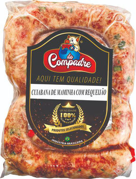 LINGUIÇA CAMPADRE 800G CUIABANA MAMINHA C/REQUEIJÃO