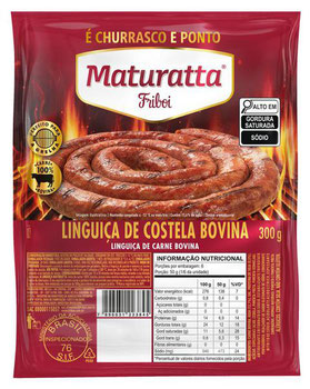 LINGUIÇA MATURATTA 300G COSTELA BOVINA