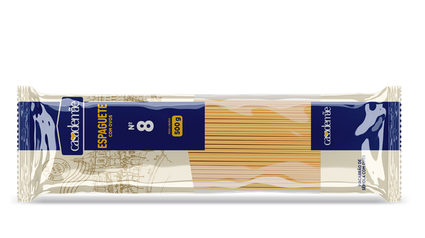 MACARRÃO CASA DE MÃE 500G C/OVOS ESPAGUETE