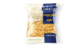 MACARRÃO CASA DE MÃE 500G C/OVOS PARAFUSO