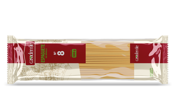MACARRÃO CASA DE MÃE 500G SEMOLA ESPAGUETE