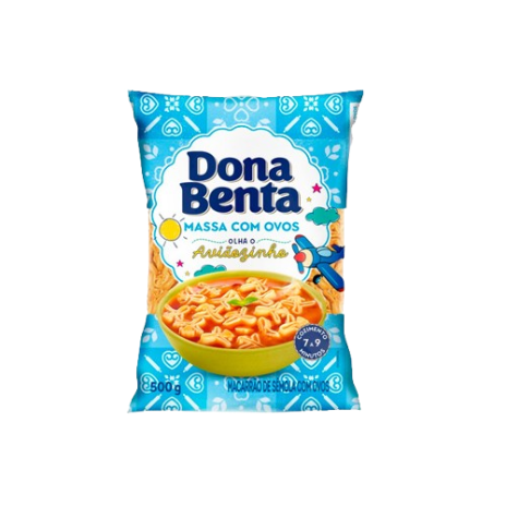 MACARRÃO DONA BENTA 500G C/OVOS AVIÃOZINHO