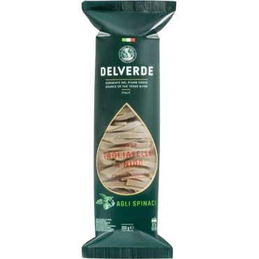 MACARRÃO ITALIANO DELVERDE 200G SEMOLA C/ESPINAFRE