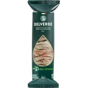 MACARRÃO ITALIANO DELVERDE 200G SEMOLA C/ESPINAFRE
