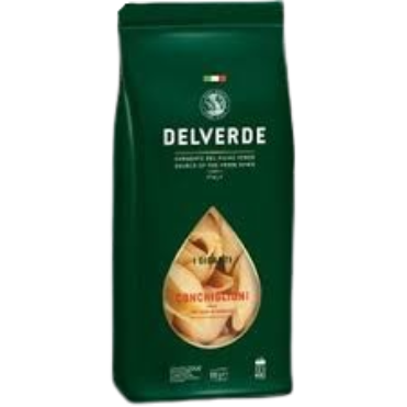 MACARRÃO ITALIANO DELVERDE 500G GRANO DURO CONCHIGLIONI