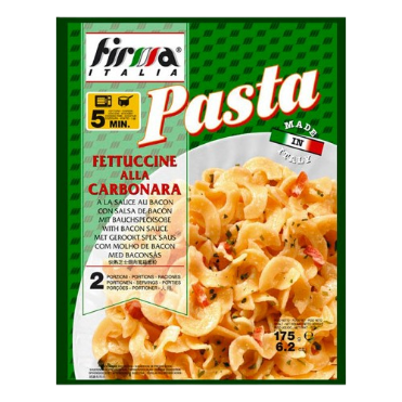 MACARRÃO ITALIANO FIRMA ITALIA 175G FETTUCCINE C/MOLHO QUEIJO