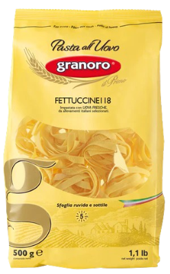 MACARRÃO ITALIANO GRANORO 500G SEMOLA FETTUCINE