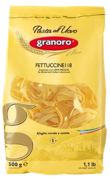MACARRÃO ITALIANO GRANORO 500G SEMOLA FETTUCINE