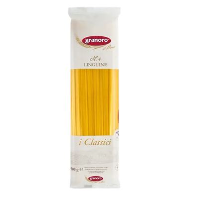 MACARRÃO ITALIANO GRANORO 500G SEMOLA LINGUINI