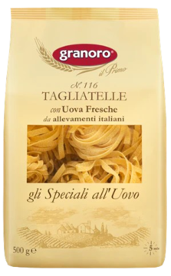 MACARRÃO ITALIANO GRANORO 500G SEMOLA TAGLIATELLE