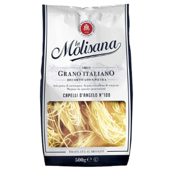 MACARRÃO ITALIANO LA MOLISANA 500G NINHO CAPELLI ANGELO