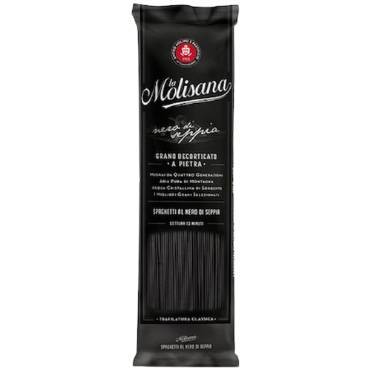 MACARRÃO ITALIANO LA MOLISANA 500G SPAGHETTI TINTA LULA