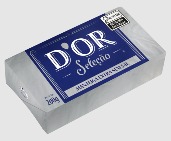 MANTEIGA D'OR 200G TB EXTRA S/SAL