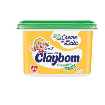 MARGARINA CLAYBOM 500G S/SAL