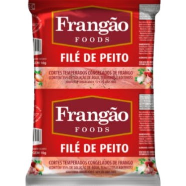 MEIO PEITO FRANGÃO FOODS KG TEMPERADO