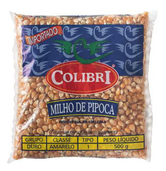 MILHO PIPOCA COLIBRI 500G PREMIUM