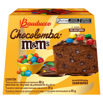 MINI CHOCOLOMBA BAUDUCCO 80G M&MS