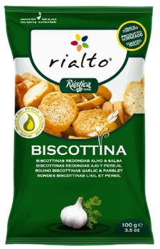 MINI TORRADA RIALTO 100G ALHO/SALSA