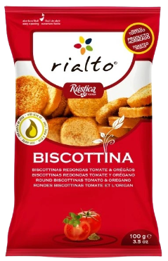 MINI TORRADA RIALTO 100G TOMATE/OREGANO