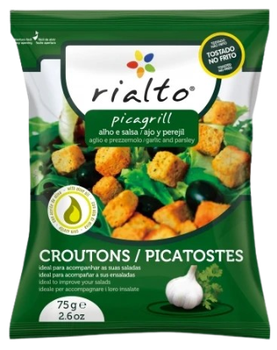 MINI TORRADA RIALTO 75G CUBOS ALHO/SALSA