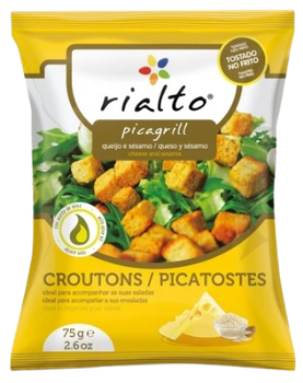 MINI TORRADA RIALTO 75G CUBOS QUEIJO/GERGELIM