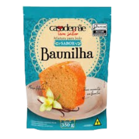 MISTURA BOLO CASA DE MÃE 350G BAUNILHA