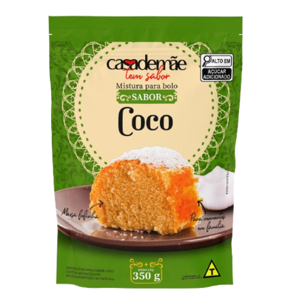 MISTURA BOLO CASA DE MÃE 350G COCO